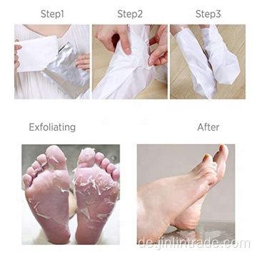 Natürliche Extrakte Peeling Fußmaske Fußschalenmaske